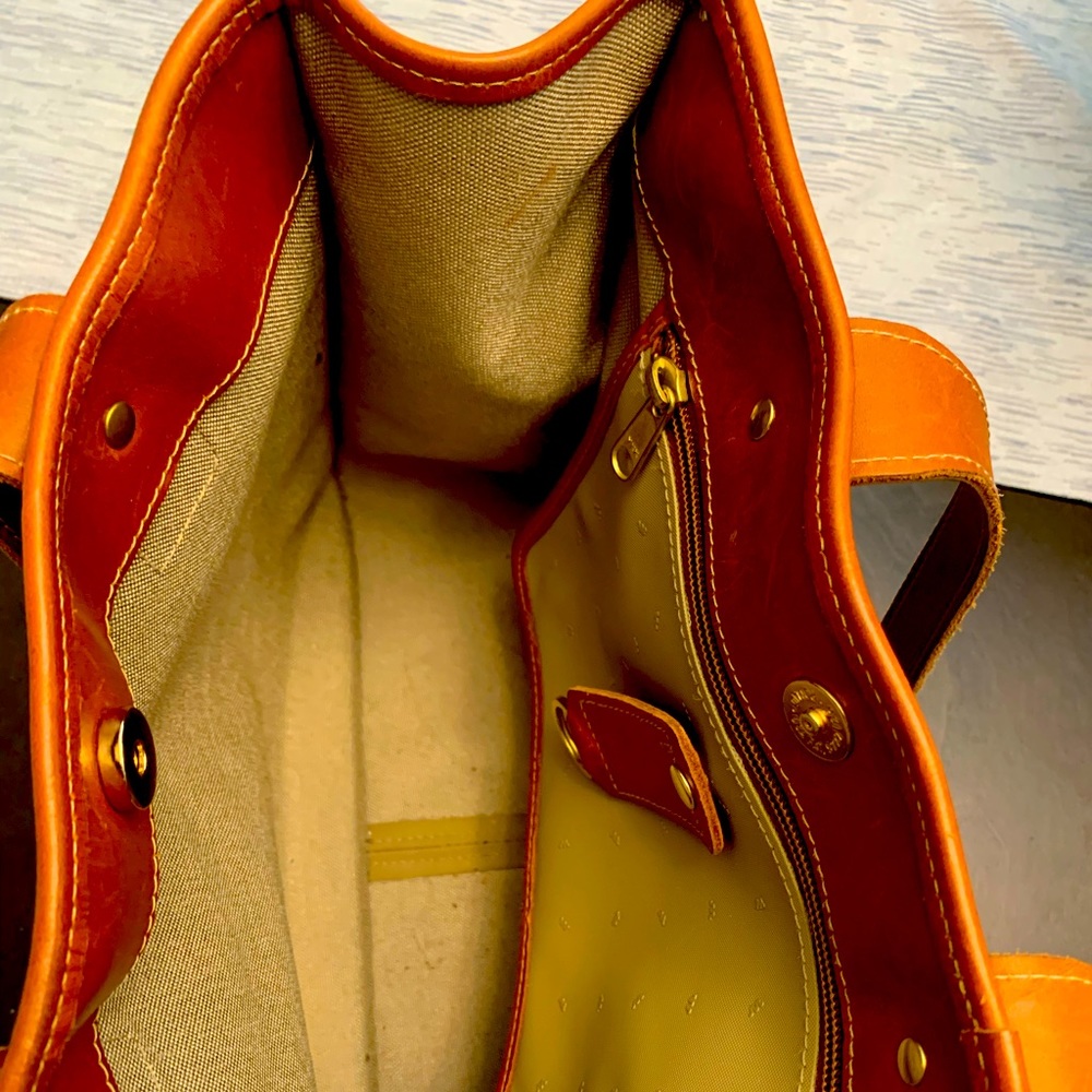 Gently used King Ranch El Mercado Tote- Canvas